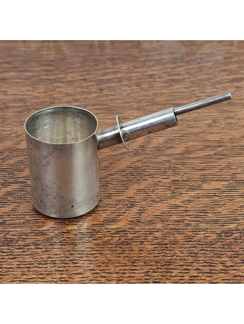 Vintage Leonore Doskow Handmade Sterling Silver Bottle Jigger Pourer
